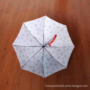 The Factory Sells Umbrella With Flower Designs